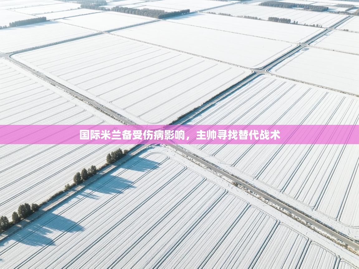 国际米兰备受伤病影响，主帅寻找替代战术