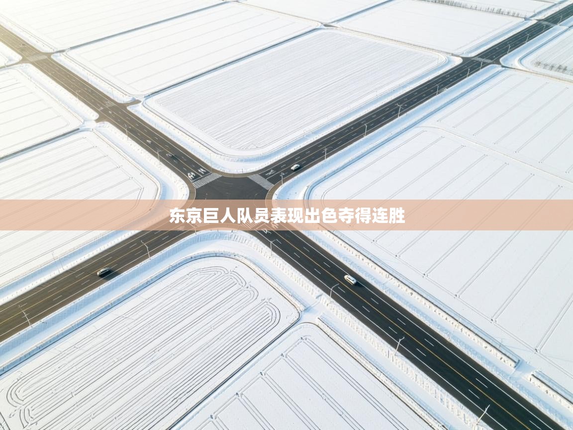 东京巨人队员表现出色夺得连胜